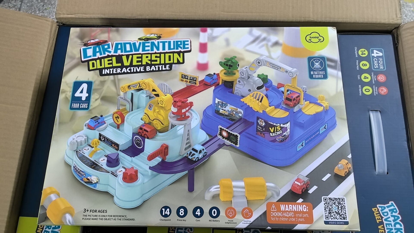 Juguete para Niños Pista Interactiva de Aventuras para Autos