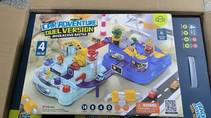 Juguete para Niños Pista Batalla Interactiva de Aventuras con Carros
