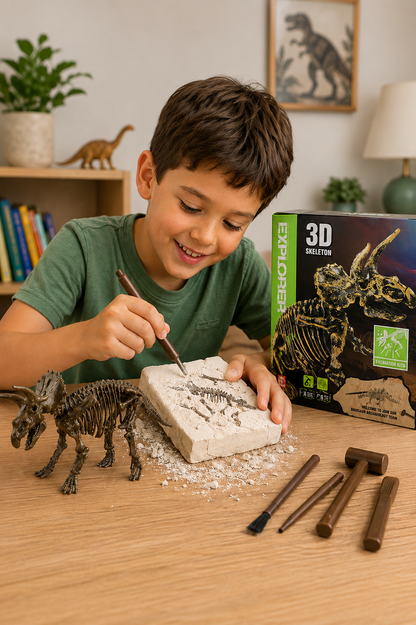 Juguete para Niños Escavación Arqueológica Dinosaurios