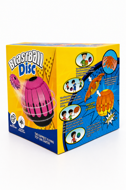 Juguete para Niños Blast Ball Pelota Transfromable en Disco