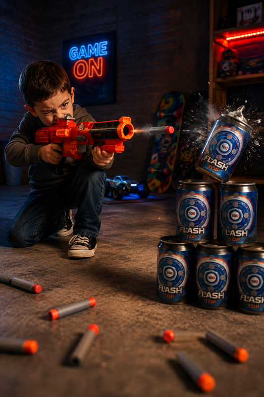 Juguete Pistola para Niños Soft Bullet Hunter