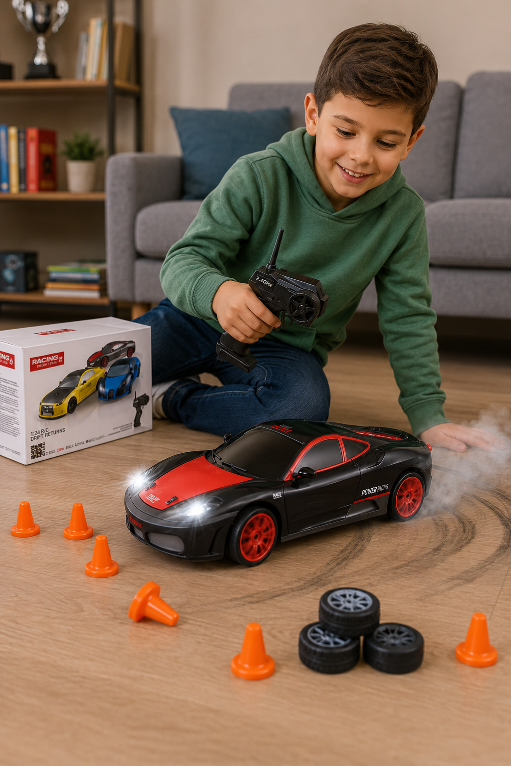 Carro a Control Remoto para Niño