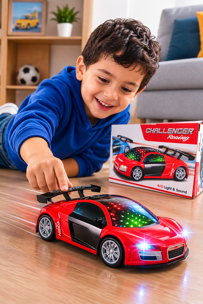Carro Deportivo con Luces y Sonido para Niño