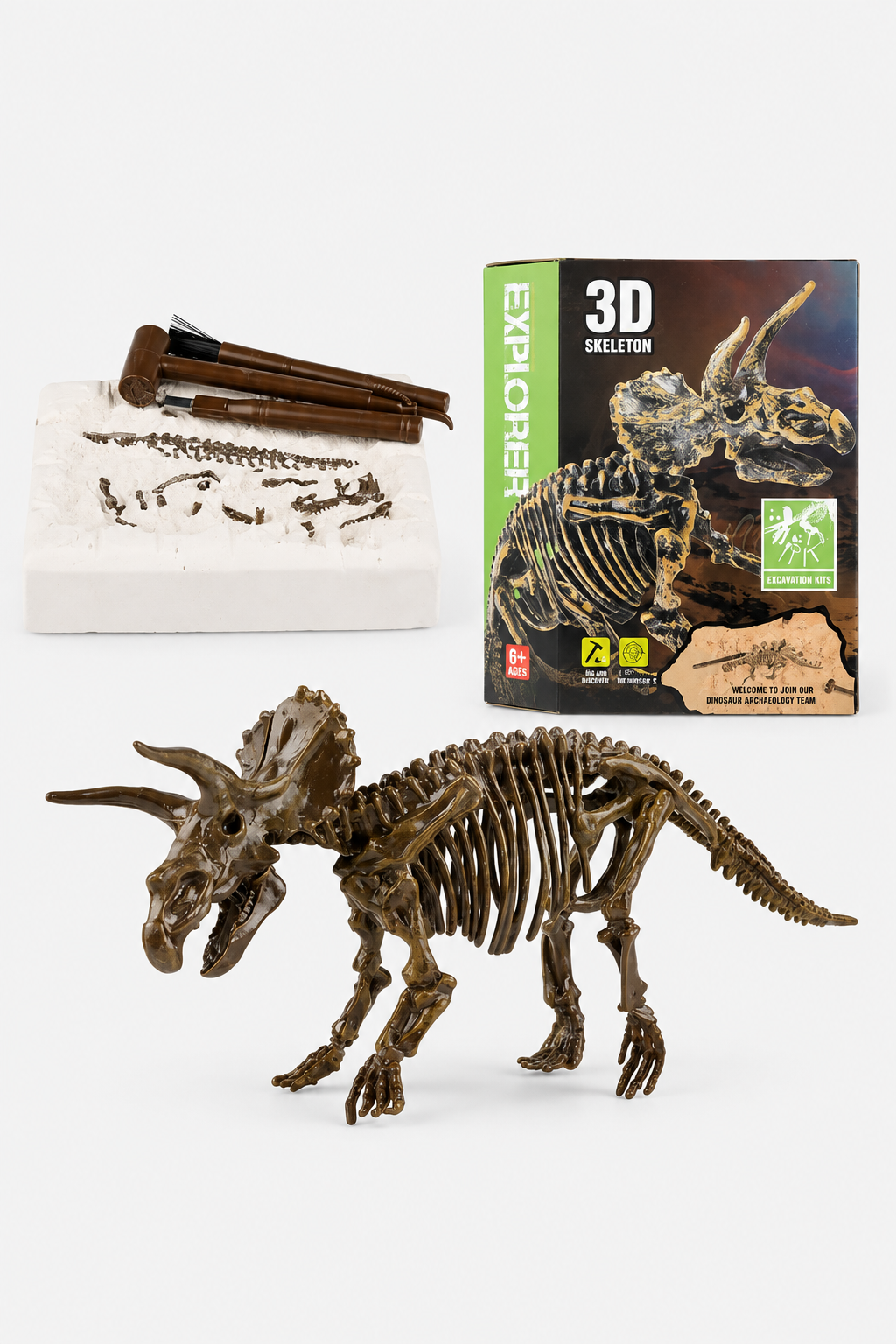 Juguete para Niños Escavación Arqueológica Dinosaurios