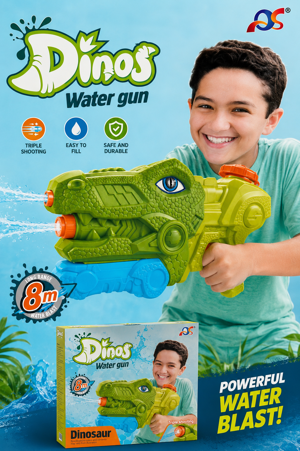 Pistola de Agua para Niños