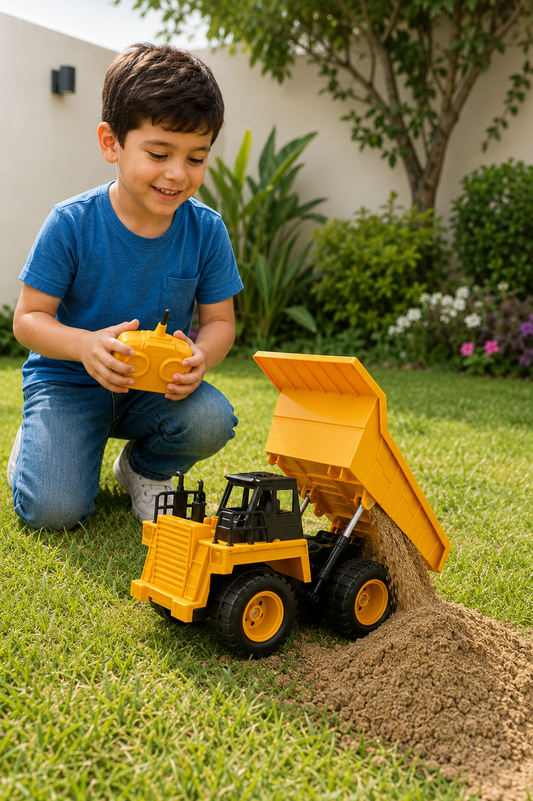 Juguete para Niños Volqueta a Control Remoto
