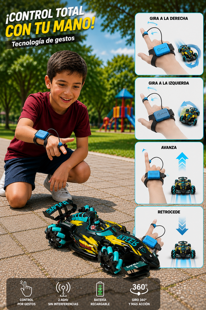Carro de Formula 1 a Control Remoto con Gestos Juguete para Niños