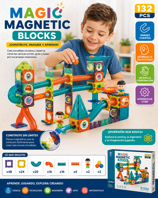 Juguete para Niños Set de Bloques Magicos Tipo Laberinto
