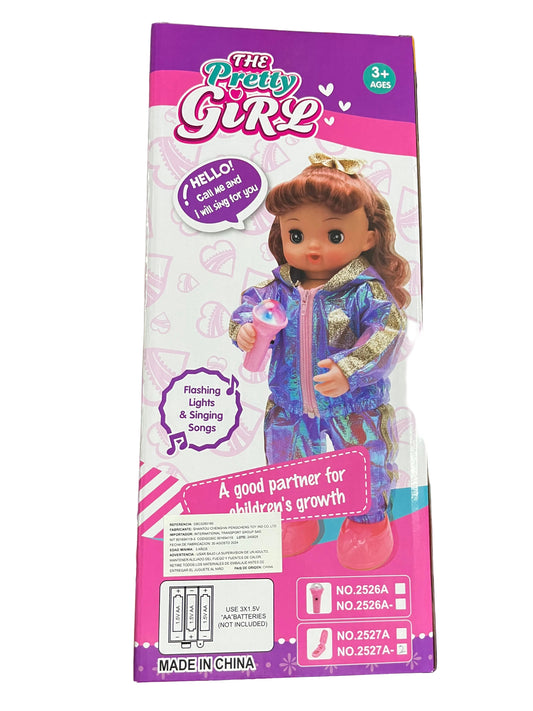 Muñeca para Niñas Electrónica e Interactiva
