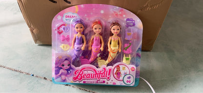 Set de Muñecas Pricesas Sirenas para Niñas