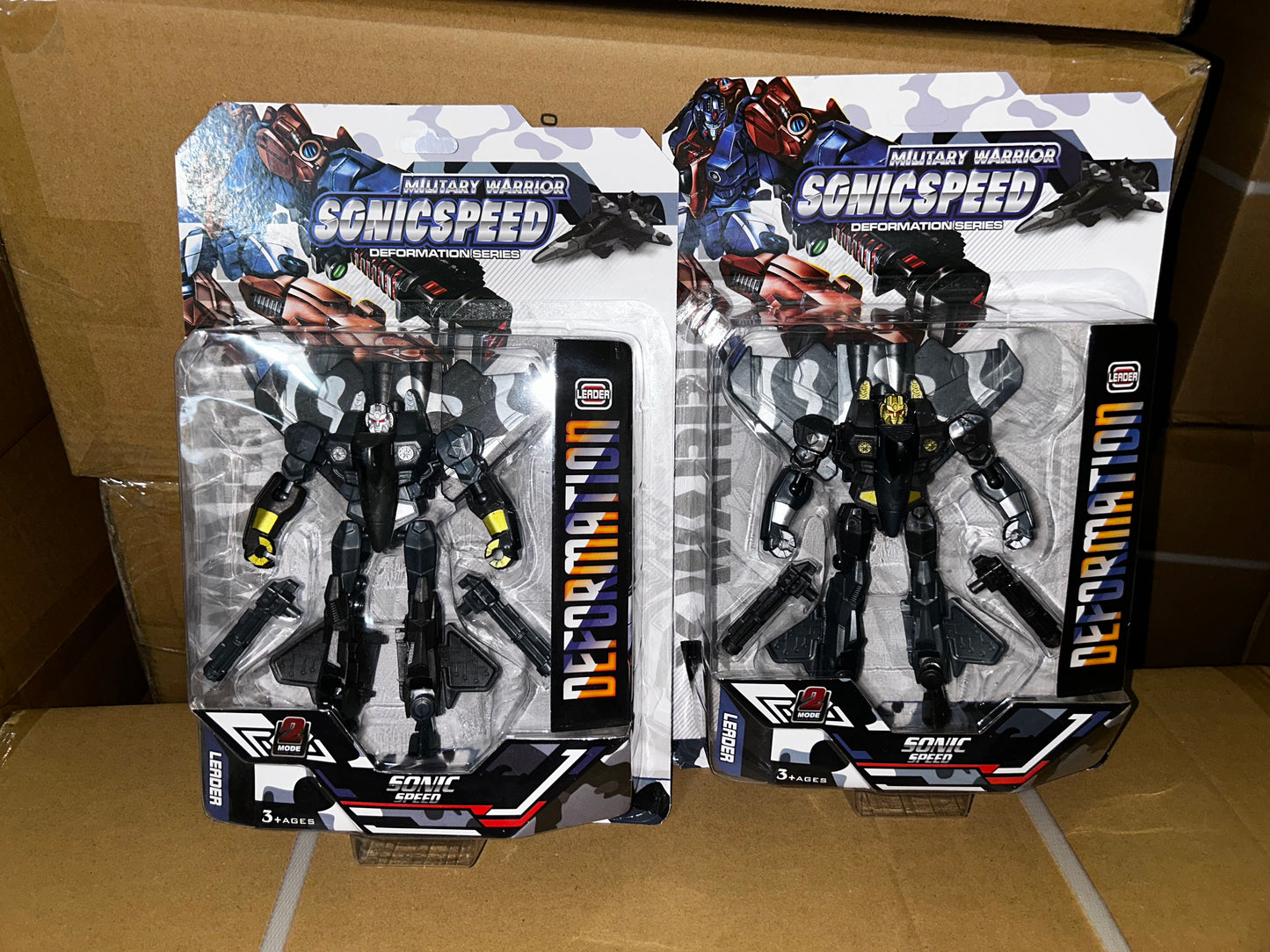 Juguete para Niño Tipo Transformer Soldado Miltar