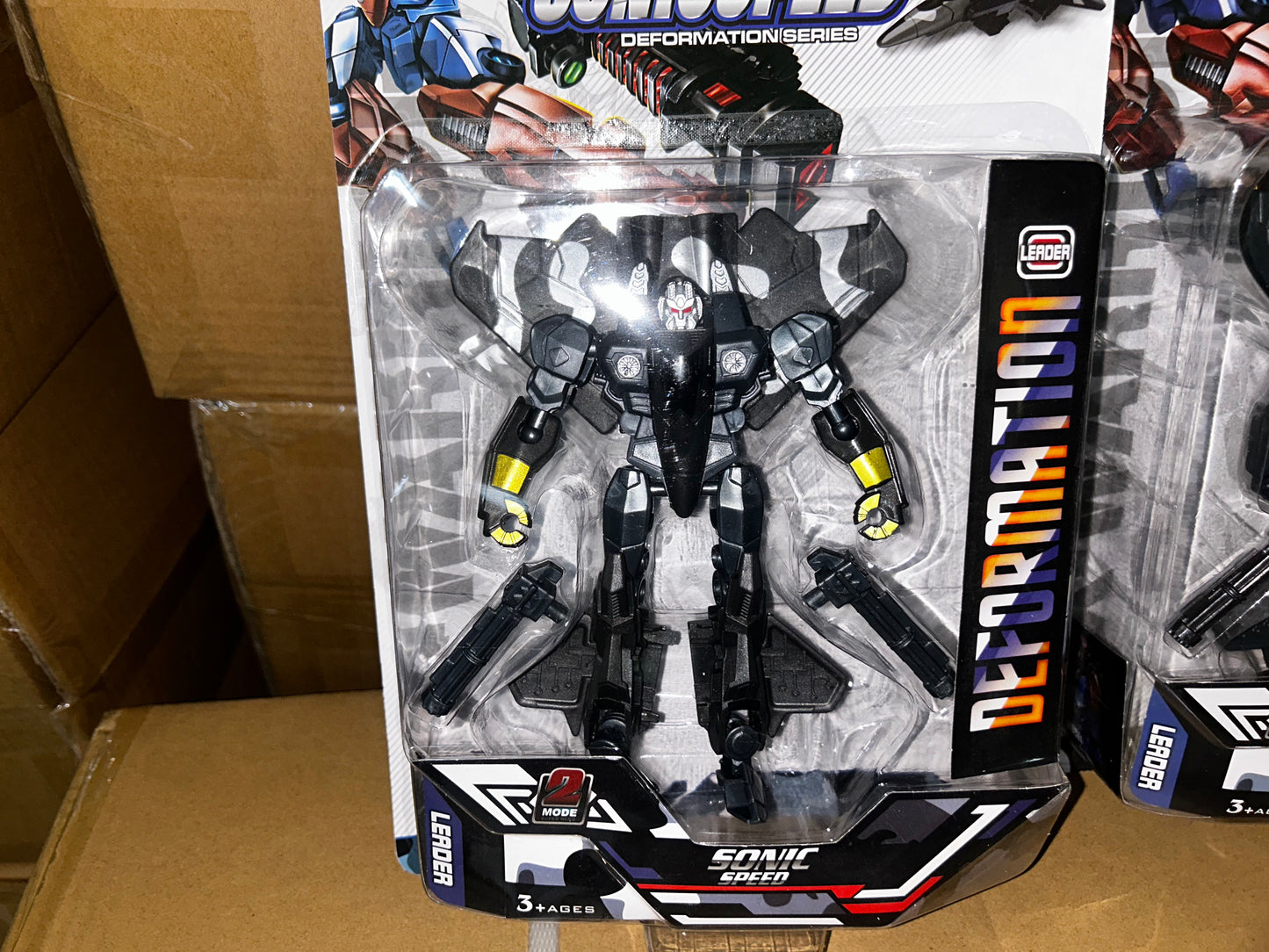 Juguete para Niño Tipo Transformer Soldado Miltar