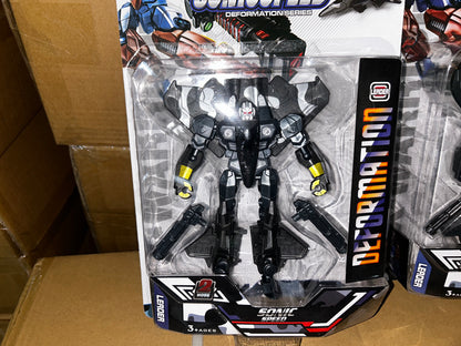 Juguete para Niño Tipo Transformer Soldado Miltar