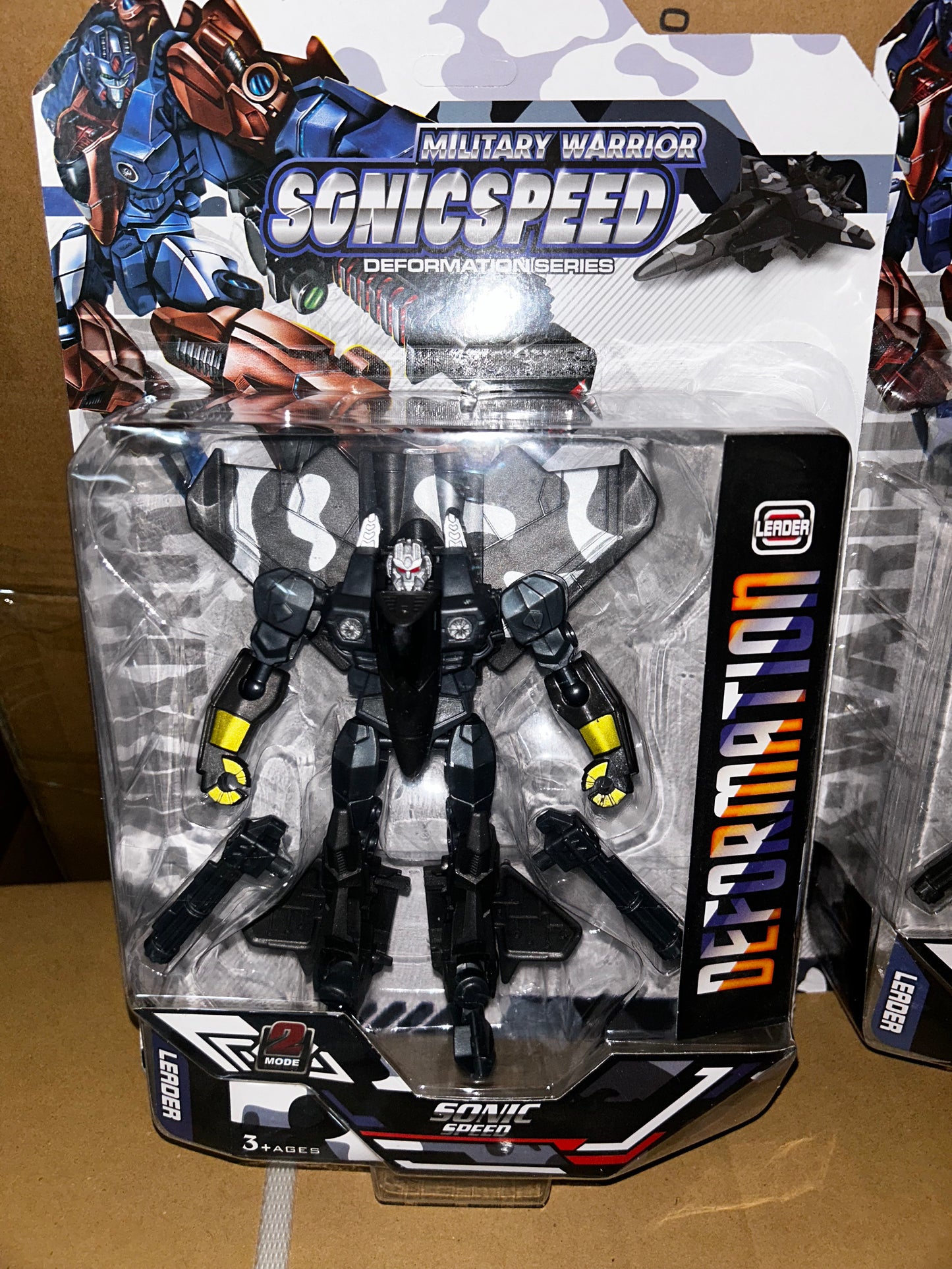 Juguete para Niño Tipo Transformer Soldado Miltar