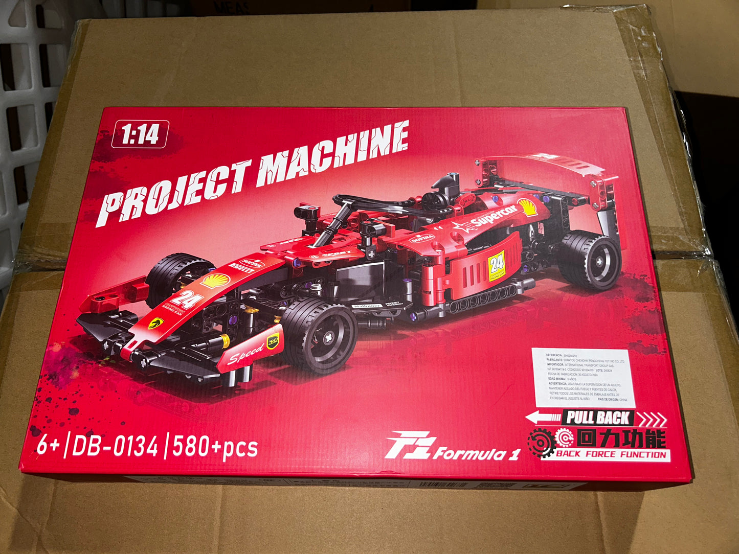 56. Carro de Formula Construcción Bloques Lego Generico para Niños