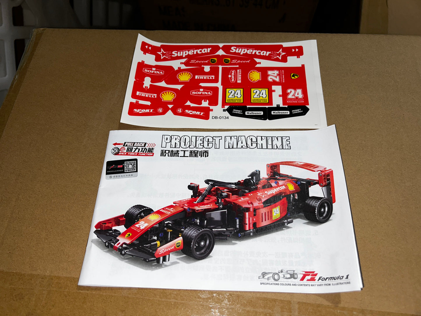56. Carro de Formula Construcción Bloques Lego Generico para Niños