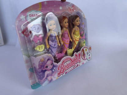 Set de Muñecas Pricesas Sirenas para Niñas