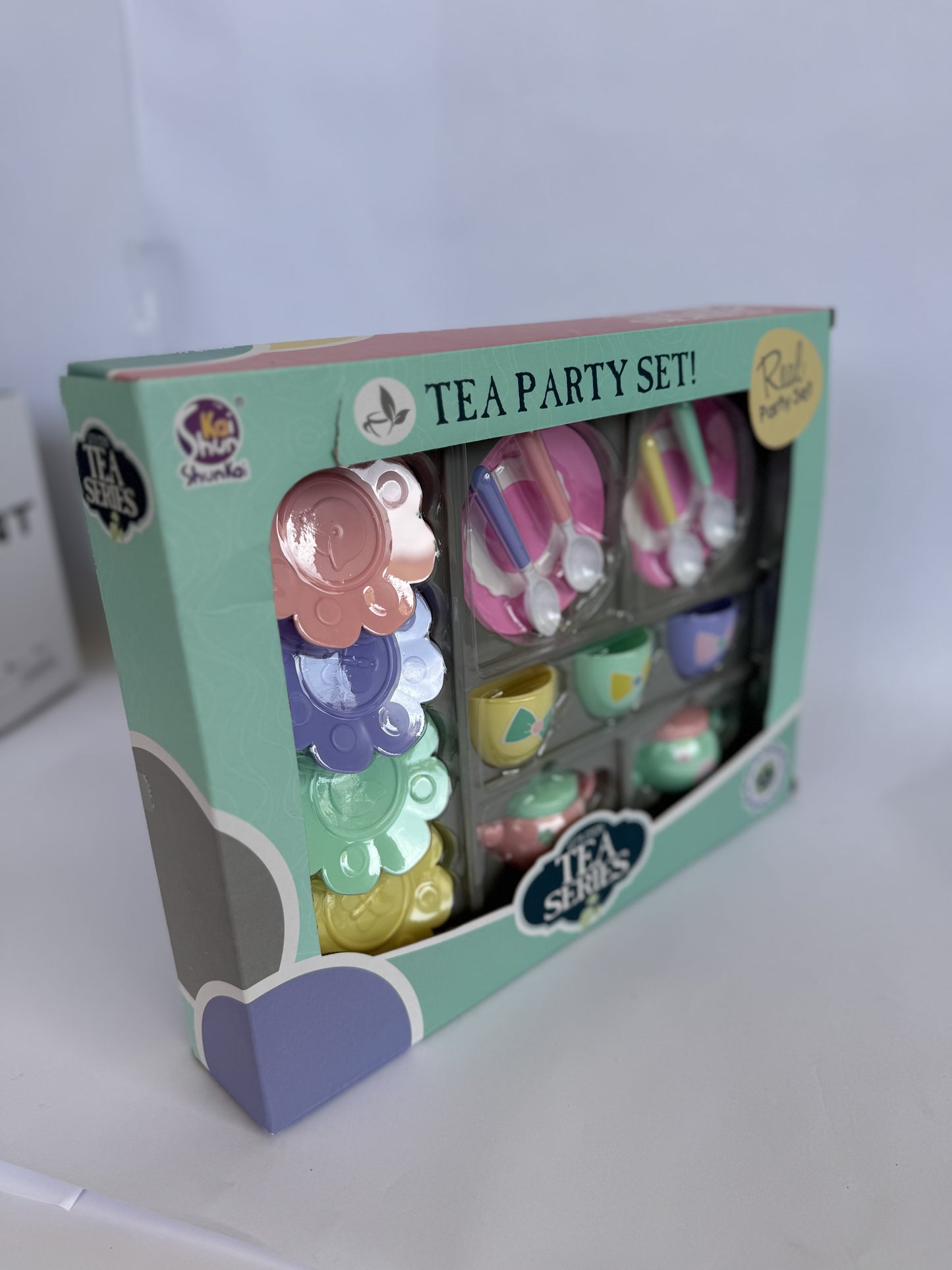 Juego para Niños de Té Macarron (Diseño 2)
