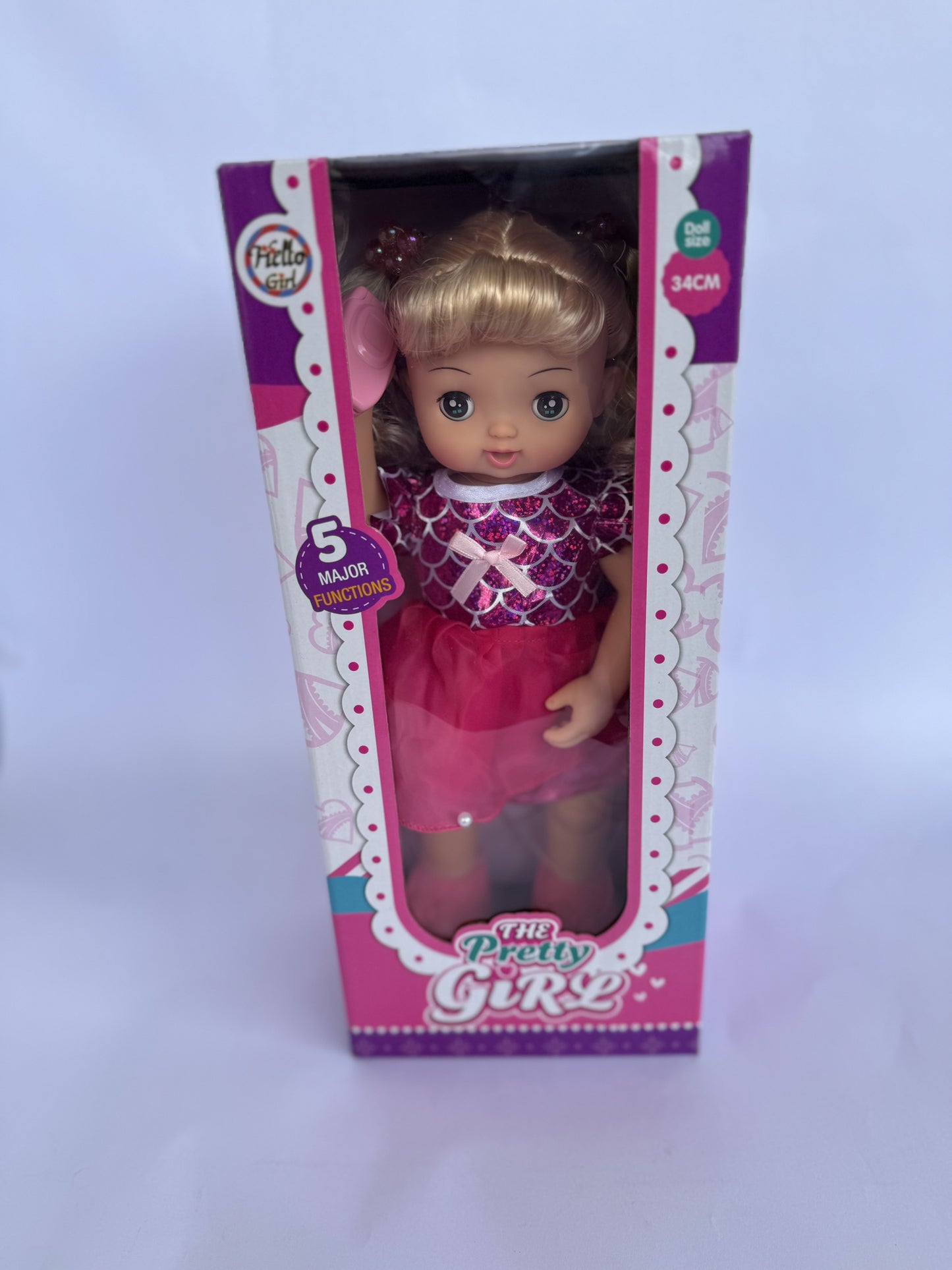 Muñeca para Niñas Electrónica e Interactiva