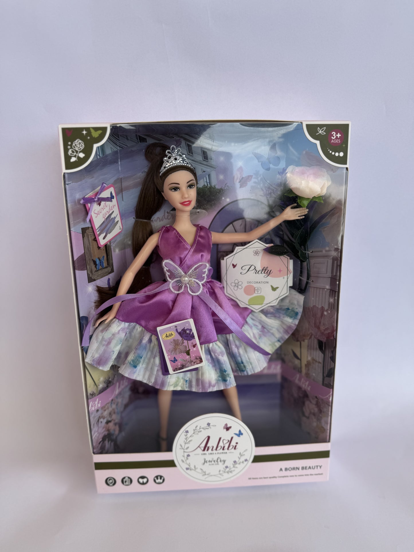 Muñeca para Niña Jardin MONET Empalmada