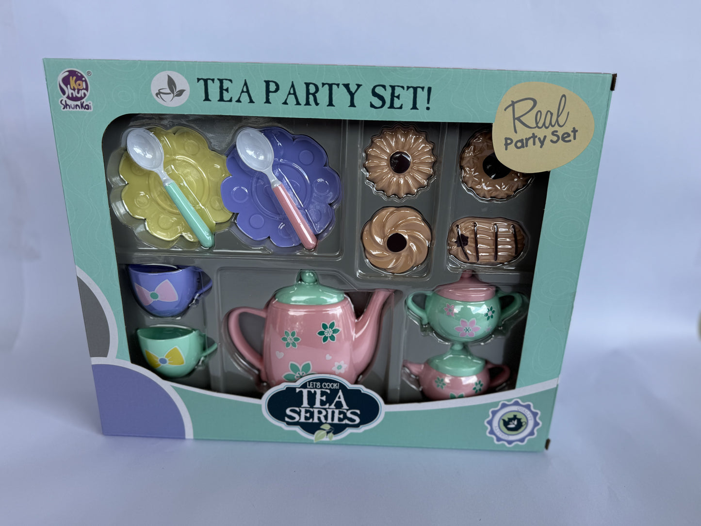Juego para niños de Té Macarrón (Diseño 1)