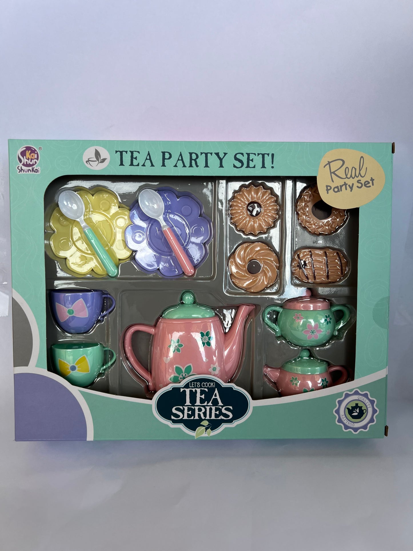 Juego para niños de Té Macarrón (Diseño 1)
