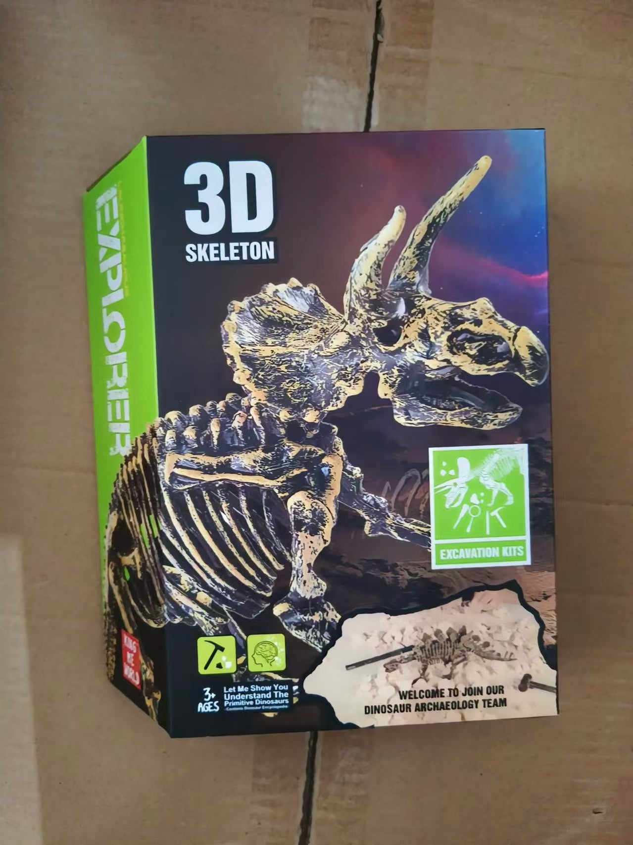 Juguete para Niños Escavación Arqueológica Dinosaurios