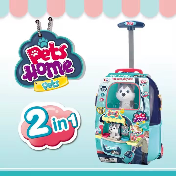 Juguete para Niños Maleta con Mascota