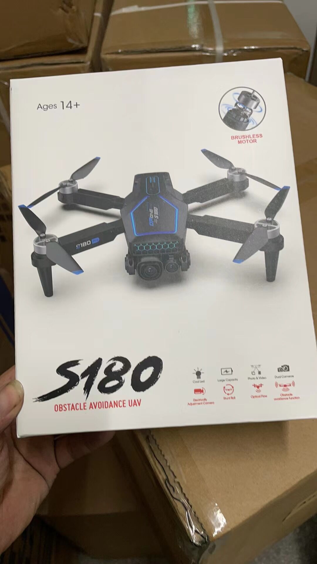 Drone Plegable S180 con Cámara HD