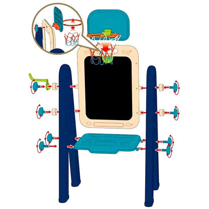 Pizarra Caballete Multipropósito para Niños