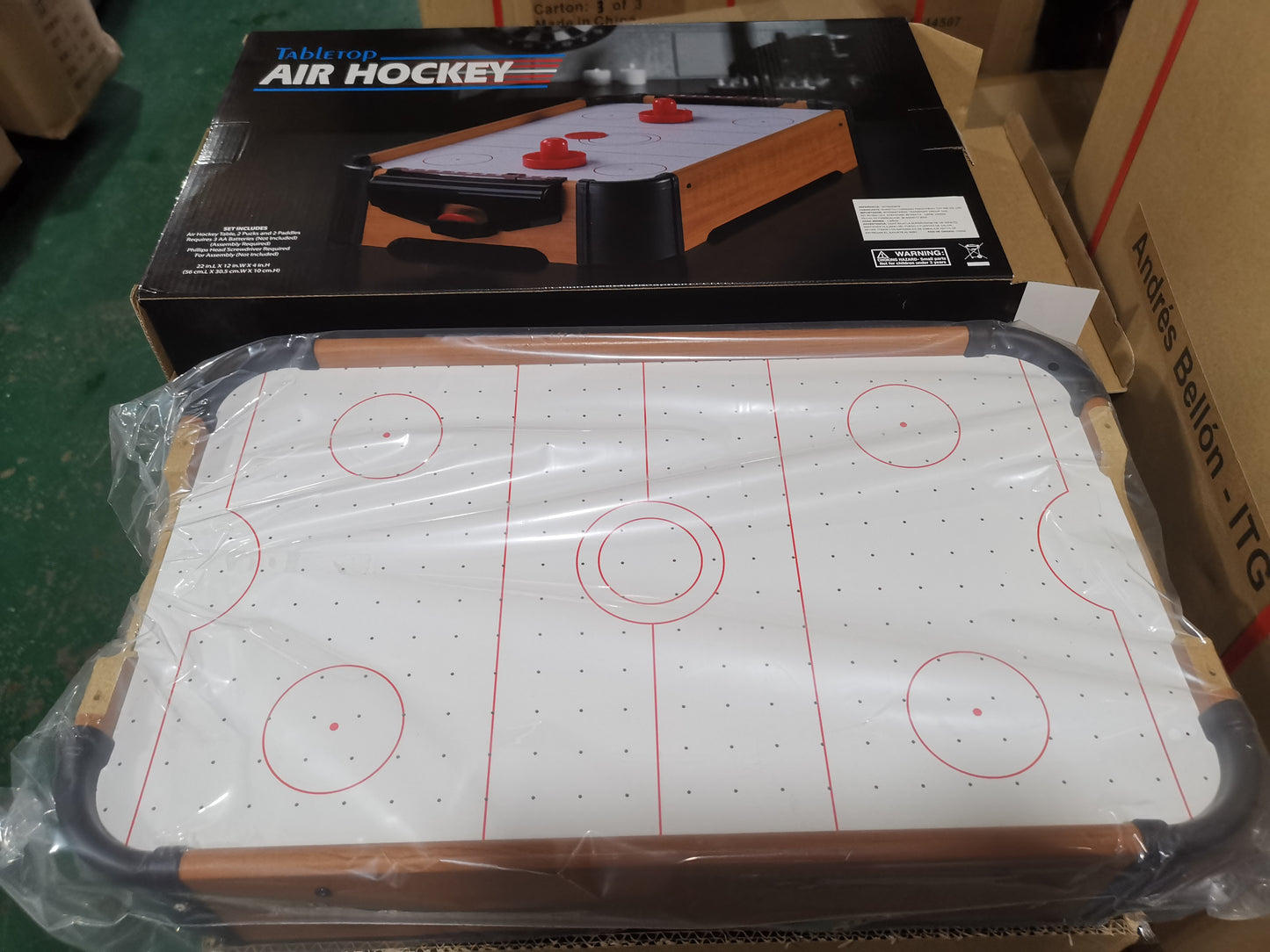 Mesa de Hockey para Niños