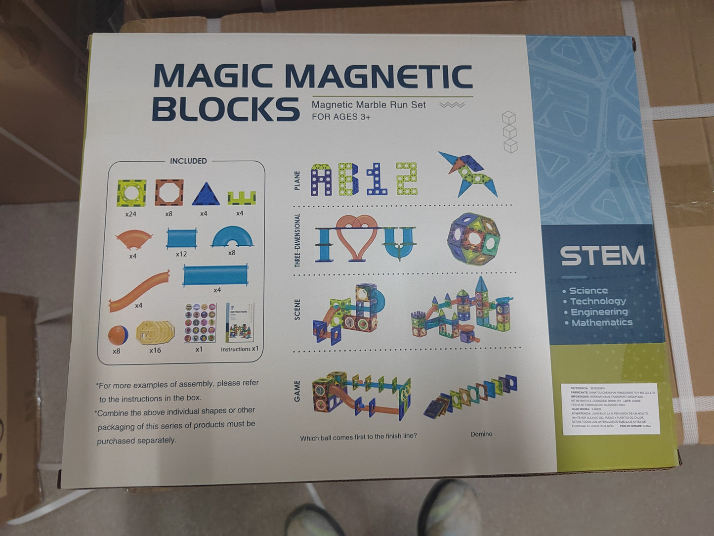 Juguete para Niños Set de Bloques Magicos