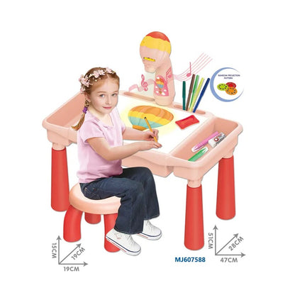 Mesa para Colorear plegable para niños Multifunción
